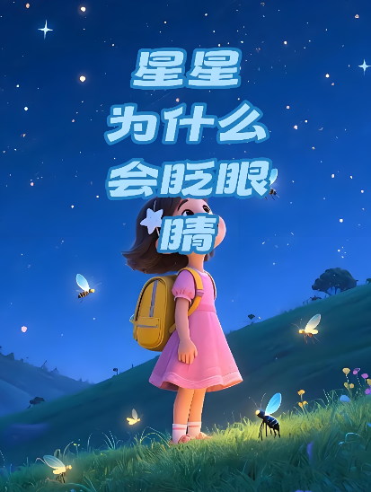 为什么星星会眨眼睛
